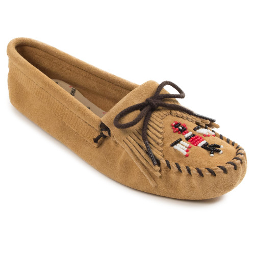 Minnetonka Women's Thunderbird Softsole - Tan Minnetonka Women's Thunderbird Softsole - Tan