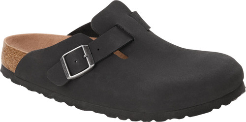 Birkenstock Men's Boston Vegan - Black