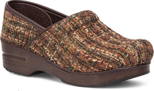 Dansko Women's Professional - Brown Textured Fabric