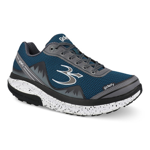 Gravity Defyer Men's Mighty Walk - Blue/Gray