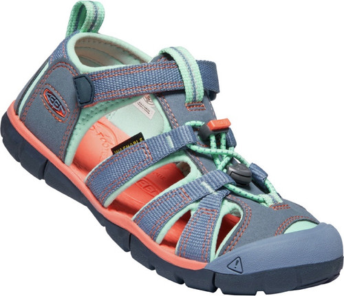 Keen Children's Seacamp II CNX - Flint Stone/Ocean Wave Keen Children's Seacamp II CNX - Flint Stone/Ocean Wave