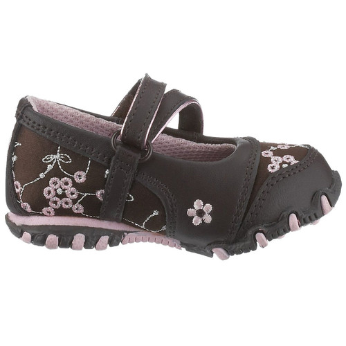 Skechers Children's Bikers - Leisures - Charcoal/Pink