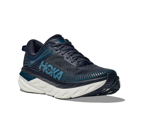 Hoka One One Men's Bondi 7 Wide - Olive Haze/White - Goodman's Shoes