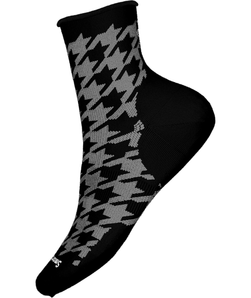 Smartwool Everyday Hounds Tooth Ankle Socks - Black Smartwool Everyday Hounds Tooth Ankle Socks - Black