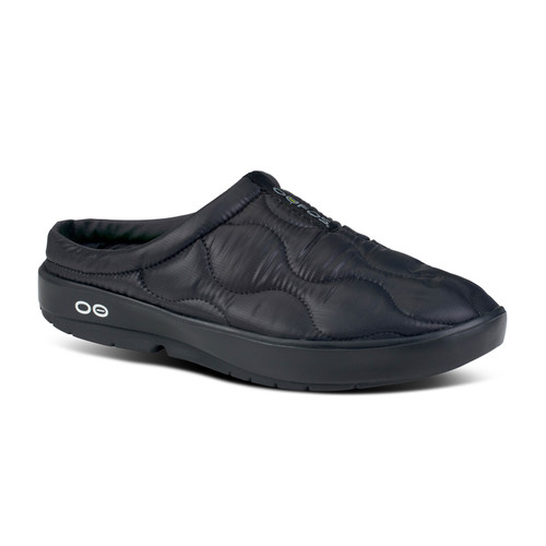 Oofos Men's OOcoozie Thermo Mule - Alpine Moss - Goodman's Shoes