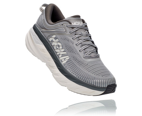 Hoka One One Men's Bondi 7 X Wide Wild Dove/Dark Shadow