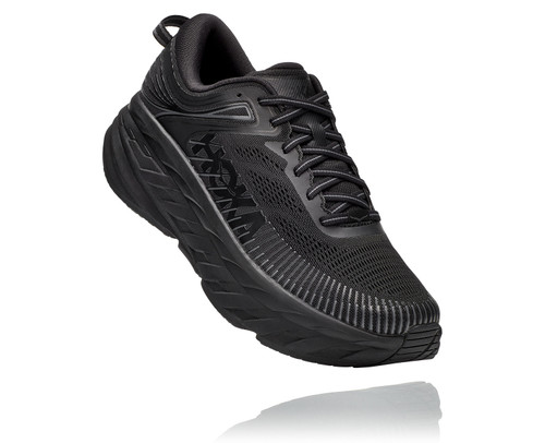 Hoka One One Men's Bondi 7 Wide Black Hoka One One Men's Bondi 7 Wide Black