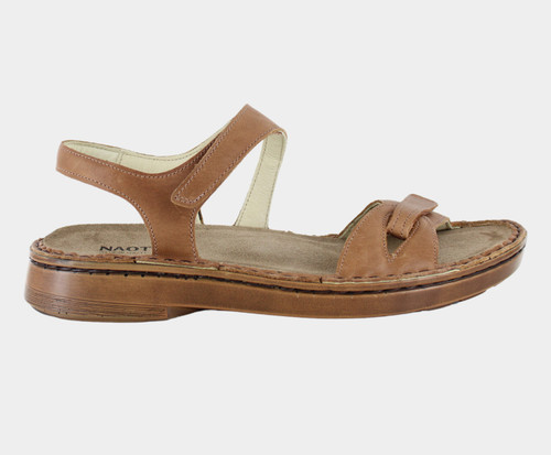 Naot Women's Rome - Latte Brown Leather - Goodman's Shoes