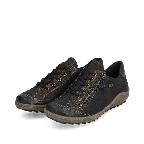 Remonte Women's Liv 02 R1402-07 - Schwarz/Schwarz/Antique