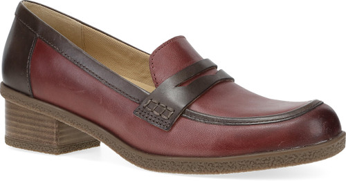 Dansko Women's Danica - Plum/Chocolate Waterproof Burnished