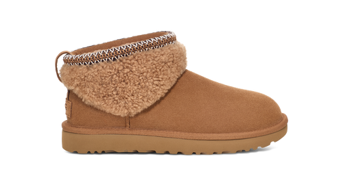 Ugg Women's Classic Ultra Mini Maxi Curly - Chestnut