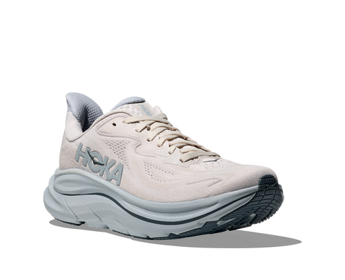 Hoka One One Women's Clifton 10 Wide - Grout/Mineral Blue