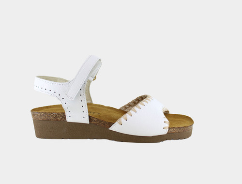 Naot Women's Luna - White Soft Leather