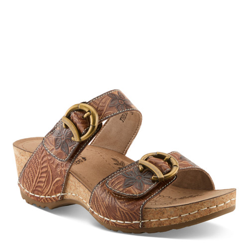 L'Artiste Women's Thebrassring - Tan Multi