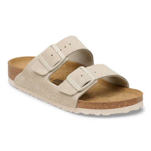 Birkenstock Arizona Narrow - Oyster Suede Leather