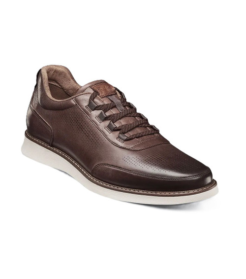 Florsheim Men's Launch Elastic Lace Slip On - Brown
