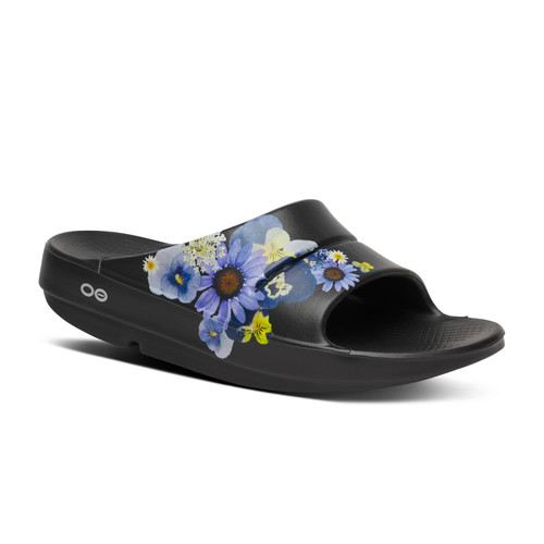 Oofos Women's OOahh Limited Slide - Blossom