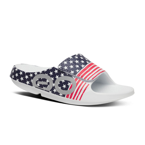 Oofos OOahh Sport Flex Limited Slide - USA 26
