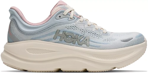 Hoka One One Women's Bondi 9 GLM - Alabaster/Mineral Blue