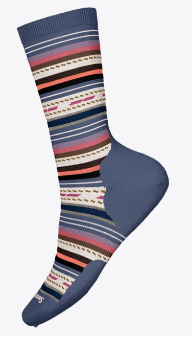 Smartwool Women's Everyday Margarita Crew Socks - Nightfall Blue