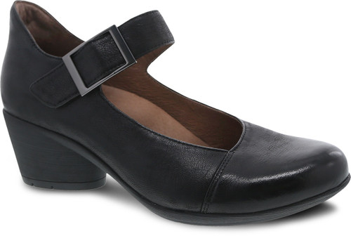 Dansko Women's Roxanne - Black Burnished Nubuck