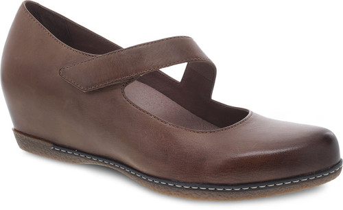 Dansko Women's Lanie - Tan Burnished Nubuck