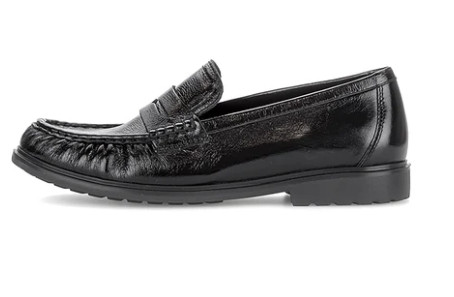 Gabor Women's 4009.01.001 Loafer - Black Leather