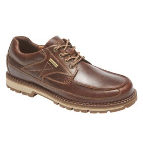 Brown moc lace up by Rockport.