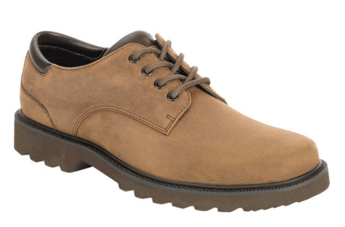 Espresso nubuck casual dress lace up by Rockport.