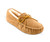 Tan Sheepskin softsole moc by Minnetonka.