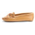 Natual Double deerskin softsole moc by Minnetonka.