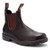 Stout brown pull on Blundstone chelsea boot.