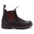 Stout brown pull on Blundstone chelsea boot.