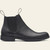 Black pull on dress casual boot by Blundstone.