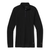 Black  1/4 zip baselayer made with Merino wool by Smartwool.