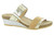 Naot Women's Royalty - Radiant Gold Leather/Cork Leather Combo