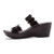 The Treasure is a fashionable 2.75 inch wedge with contrasting patent leathers