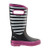 Bogs Children's Rainboot Stripe - Black Multi