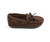 Minnetonka Children's Moc Suede Leather - Chocolate