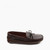 Minnetonka Men's Double Bottom Driver Smooth Leather - Brown