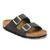 Birkenstock Women's Arizona Narrow - Shimmering Black Suede Leather