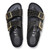 Papillio Women's Arizona PAP Flex Platform Narrow - Black Patent Leather Embossed
