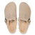 Birkenstock Boston Shearling Regular - Taupe Suede Leather