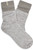 Ugg Women's Rib Knit Slouchy Quarter Sock - Seal