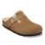 Birkenstock Boston Shearling Regular - Dark Tea Suede