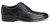 Black wingtip dress shoe for men by Rockport.