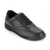 A classic black athletic lace up shoe by Rockport.