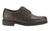 Chocolate leather lace up casual dress shoe by Rockport.