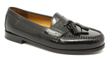 COLE HAAN Black Leather Classic Loafers w/ Tassels Worn Twice Men\'s 12D Nice! Men main image 4