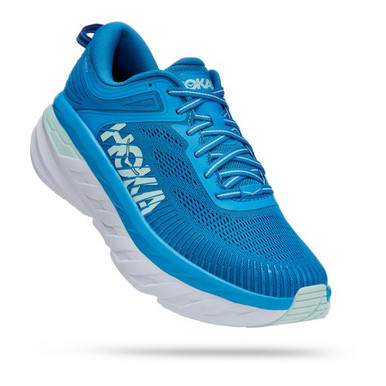 Hoka One One Men's Bondi 7 - Ibiza Blue/Blue Glass